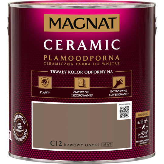 MAGNAT Ceramic kawowy onyks C12 2,5L