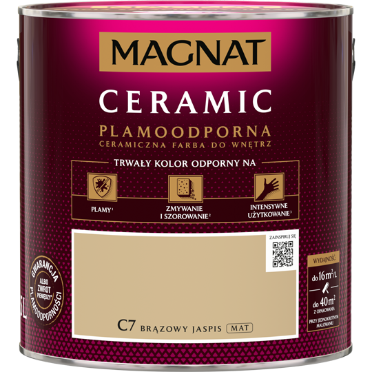 MAGNAT Ceramic brązowy jaspis C7 2,5L