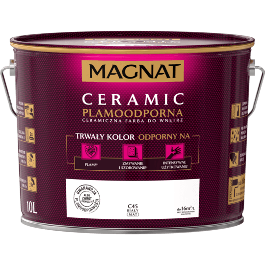MAGNAT Ceramic biały C45 10L