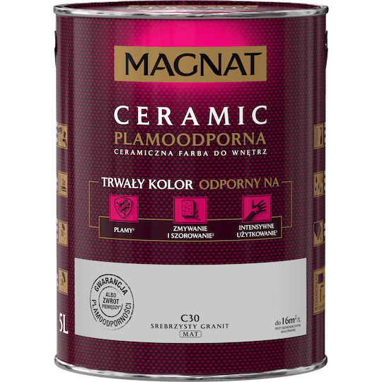 MAGNAT Ceramic srebrzysty gran C30 5L