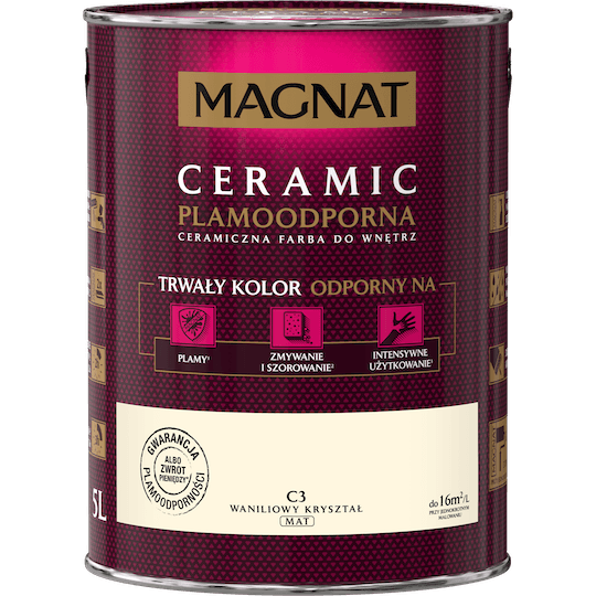 MAGNAT Ceramic waniliowy kryszt C3 5L