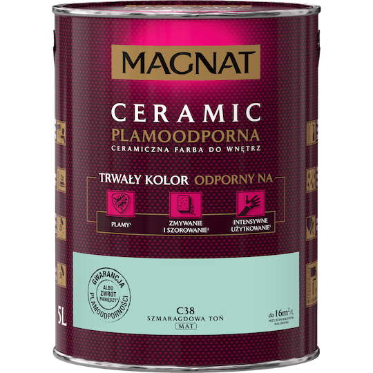 MAGNAT Ceramic szmaragdowa toń C38 5L