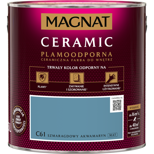 MAGNAT Ceramic szmaragd akwama C61 2,5L