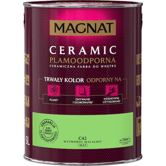 MAGNAT Ceramic wytworny malach C42 5L