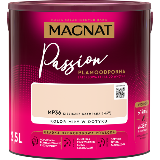 MAGNAT Passion MP36 kieliszek szamp 2,5L