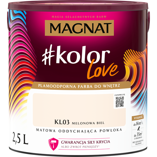 Magnat KLove KL03 melonowa biel 2,5L