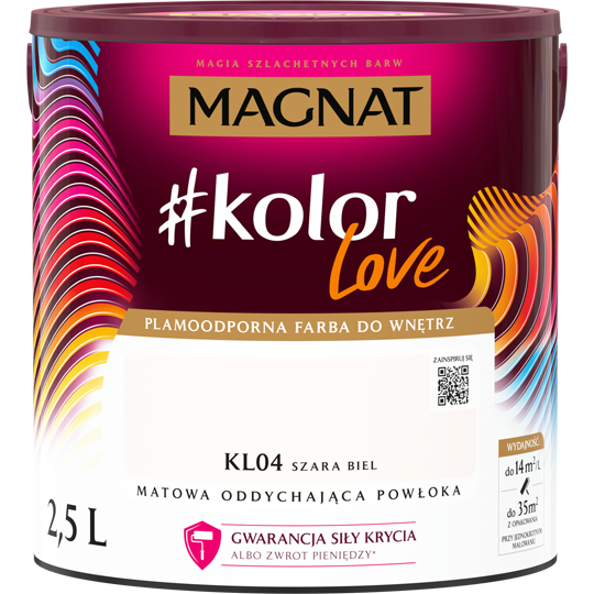 Magnat KLove KL04 szara biel 2,5L