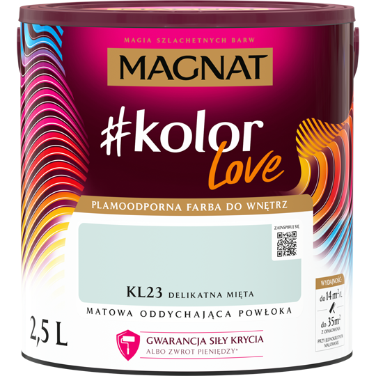 Magnat KLove KL23 delikatna mięta 2,5L
