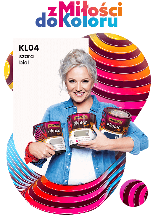Magnat KLove KL04 szara biel 2,5L