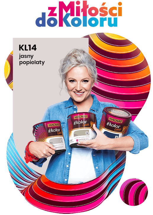 Magnat KLove KL14 jasny popielaty 2,5L