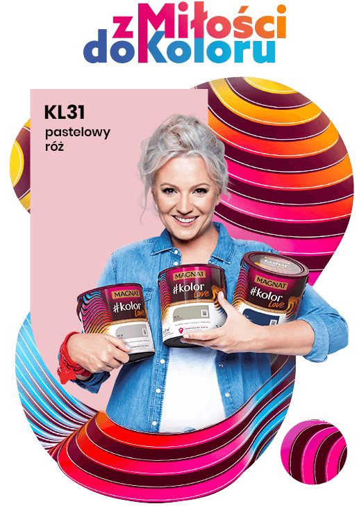 Magnat KLove KL31 pastelowy róż 2,5L