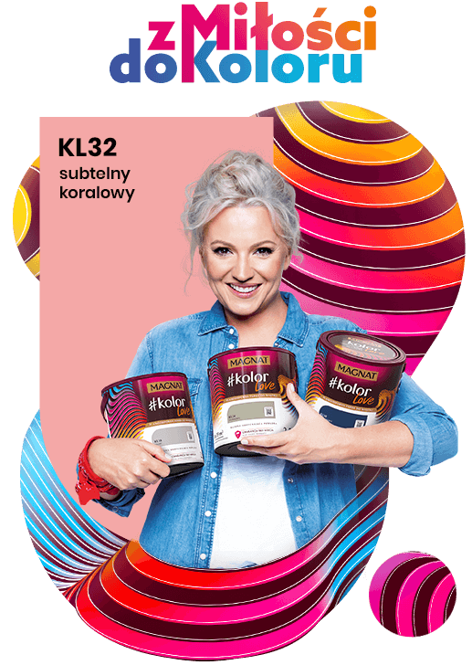 Magnat KLove KL32 subtelny koralowy 2,5L