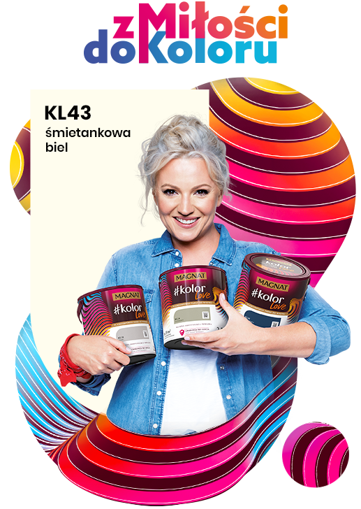 Magnat KLove KL43 śmietankowa biel 2,5L