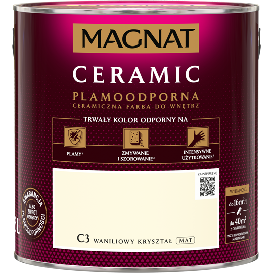 MAGNAT Ceramic waniliowy kryszt C3 2,5L