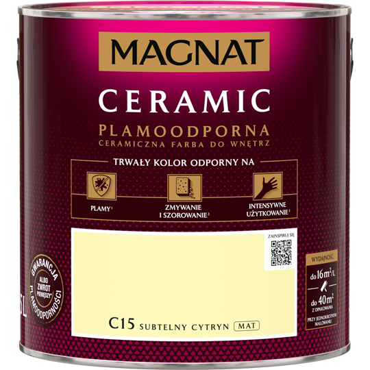MAGNAT Ceramic subtelny cytryn C15 2,5L