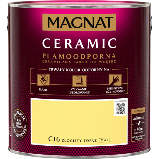 MAGNAT Ceramic złocisty topaz C16 2,5L MAGNAT Ceramic złocisty topaz C16 2,5L