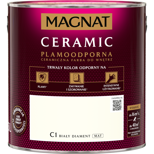 MAGNAT Ceramic biały diament C1 2,5L