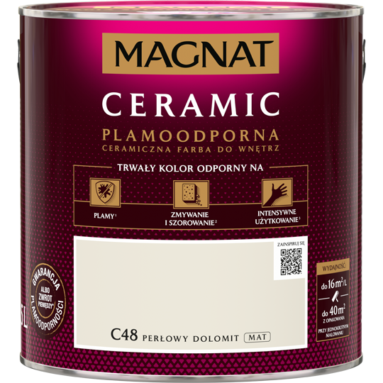 MAGNAT Ceramic perłowy dolomit C48 2,5L MAGNAT Ceramic perłowy dolomit C48 2,5L