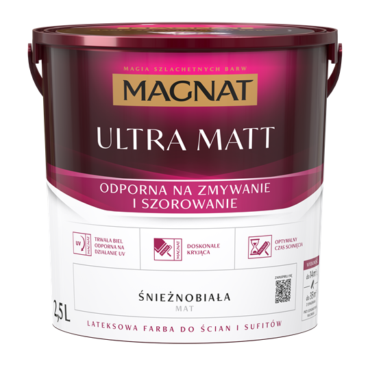 Magnat Ultra matt biały 2,5L Magnat Ultra matt biały 2,5L