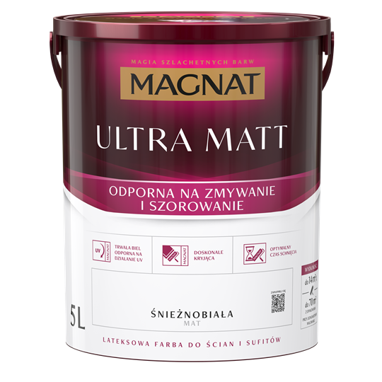 Magnat Ultra matt biały 5L Magnat Ultra matt biały 5L