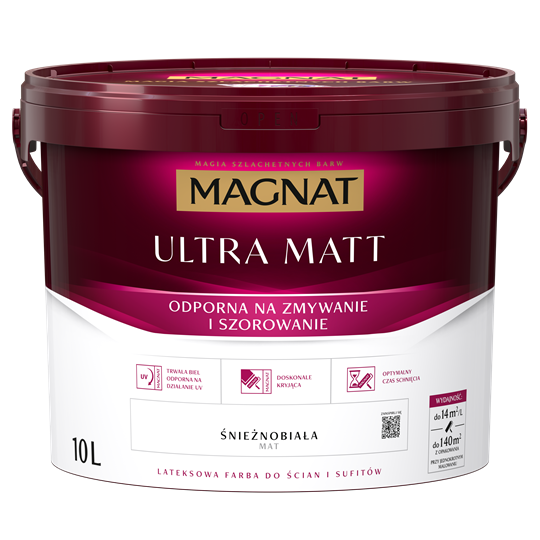 Magnat Ultra matt biały 10L Magnat Ultra matt biały 10L