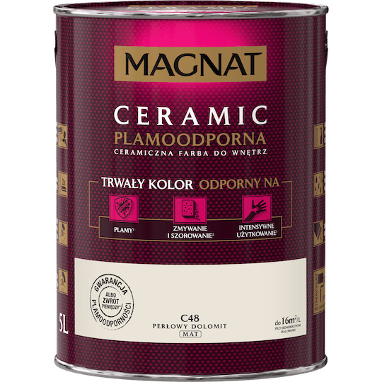 MAGNAT Ceramic perłowy dolomit C48 5L