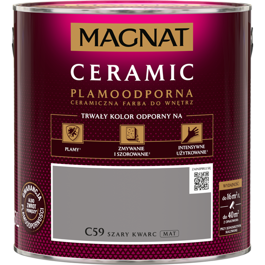 MAGNAT Ceramic szary kwarc C59 2,5L