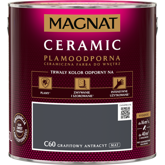 MAGNAT Ceramic grafitow antrac C60 2,5L MAGNAT Ceramic grafitow antrac C60 2,5L