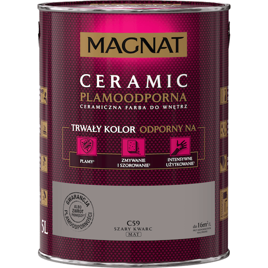 MAGNAT Ceramic szary kwarc C59 5L