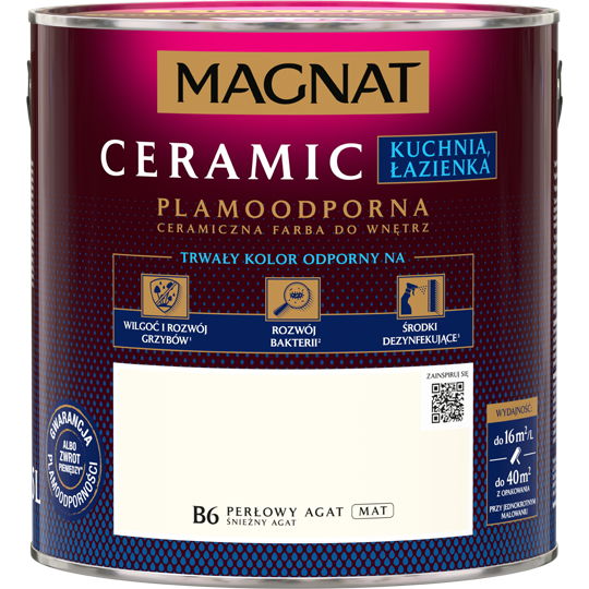 MAGNAT Cer KŁ perłowy agat B6 2,5L MAGNAT Cer KŁ perłowy agat B6 2,5L