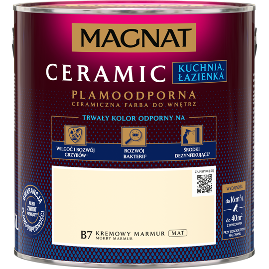 MAGNAT Cer KŁ kremowy marmur B7 2,5L MAGNAT Cer KŁ kremowy marmur B7 2,5L