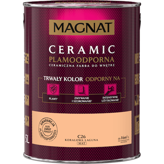 MAGNAT Ceramic koralowa laguna C26 5L