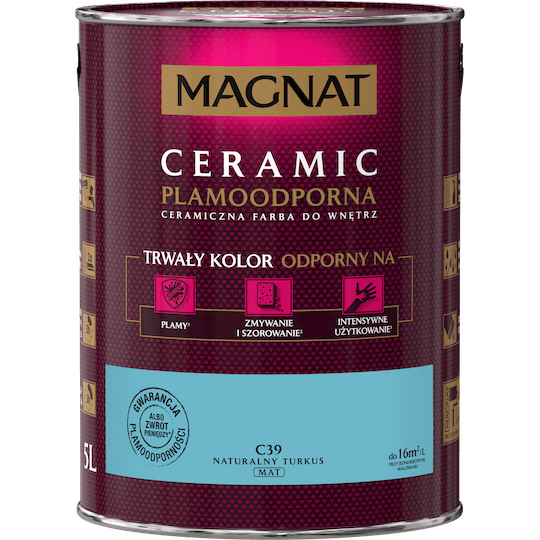 MAGNAT Ceramic naturalny turkus C39 5L