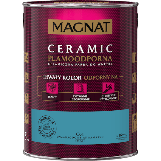 MAGNAT Ceramic szmaragd akwama C61 5L