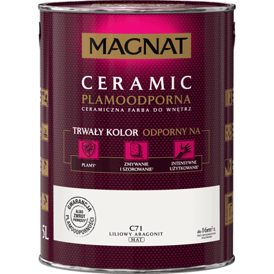 MAGNAT Ceramic liliowy aragonit C71 5L