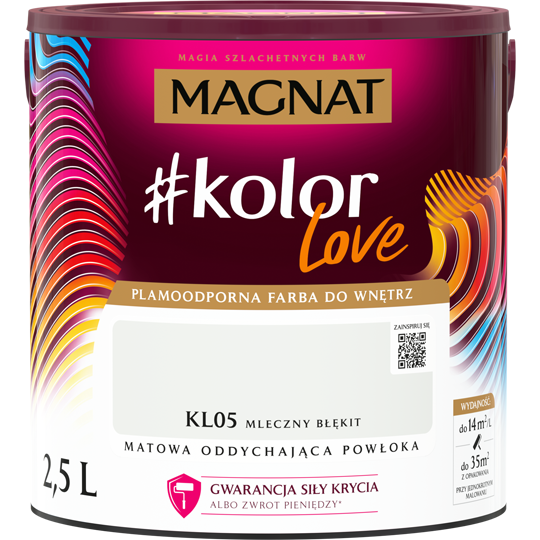 Magnat KLove KL05 mleczny błękit 2,5L