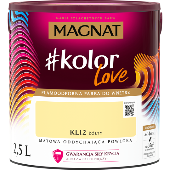 Magnat KLove KL12 żółty 2,5L