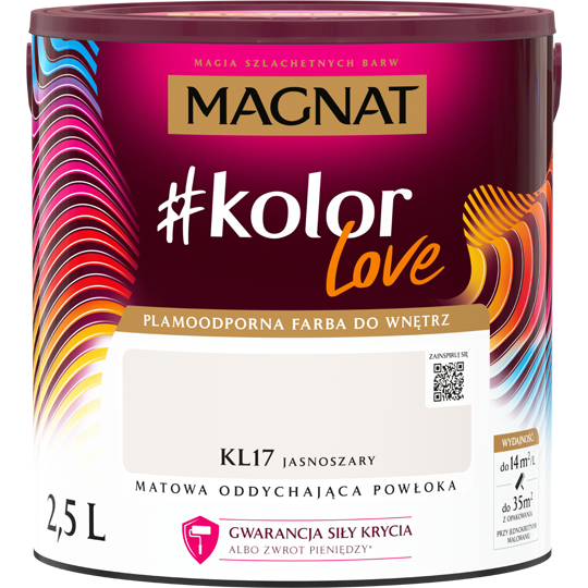 Magnat KLove KL17 jasnoszary 2,5L Magnat KLove KL17 jasnoszary 2,5L
