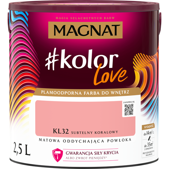 Magnat KLove KL32 subtelny koralowy 2,5L