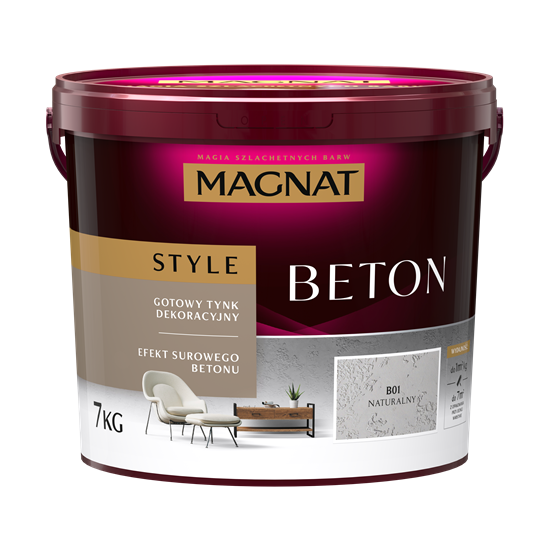 MAGNAT STYLE Beton B01 Naturalny 7KG