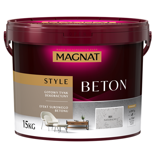MAGNAT STYLE Beton B01 Naturalny 15KG