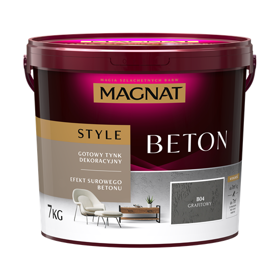 MAGNAT STYLE Beton B04 Grafitowy 7KG
