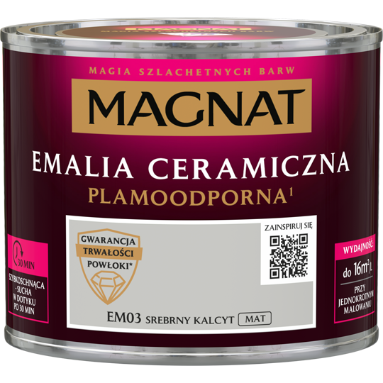 Magnat Em.Cer EM03 mat Srebr kalcy 0,5L