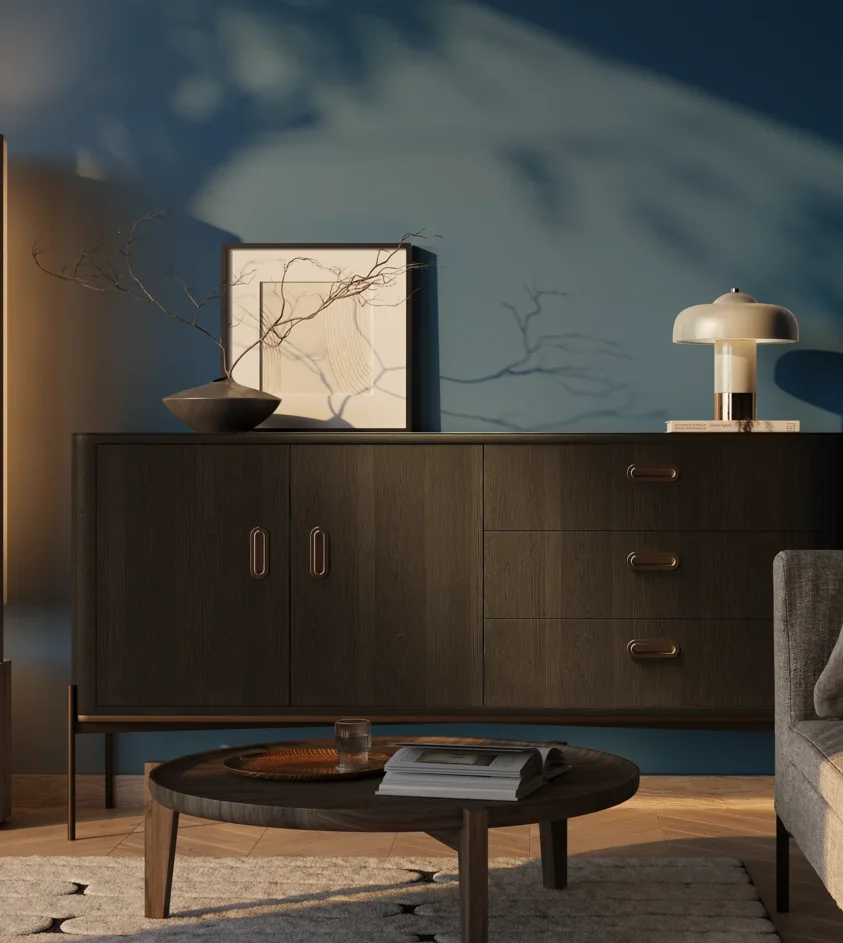 P07_MAGNAT_piaskowy-opal_salon_03_wieczor_03_RAL5010