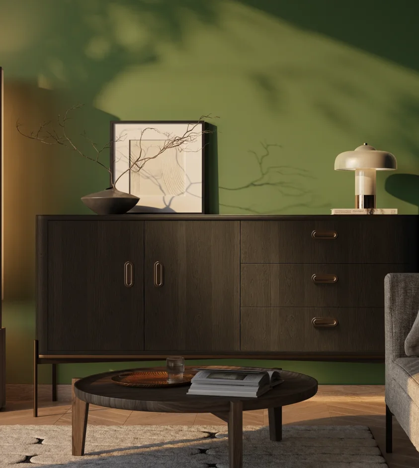 P07_MAGNAT_piaskowy-opal_salon_03_wieczor_03_RAL6001