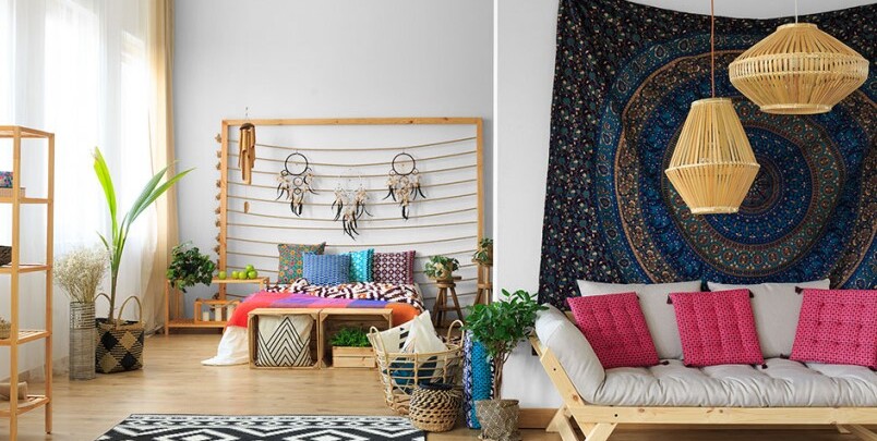 kolorowe-akcenty-w-sypialni-w-stylu-boho