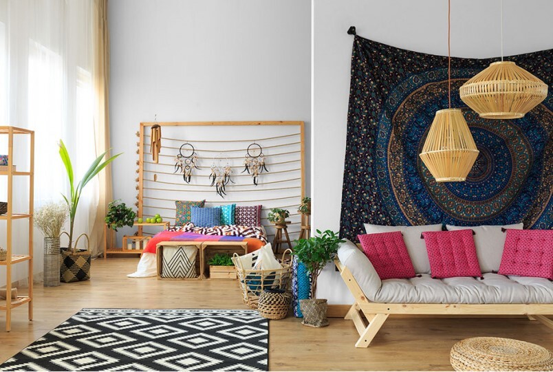 kolorowe-akcenty-w-sypialni-w-stylu-boho