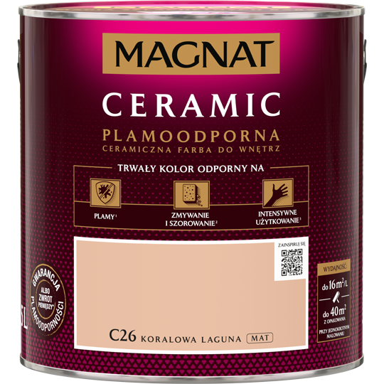MAGNAT Ceramic koralowa laguna C26 2,5L MAGNAT Ceramic koralowa laguna C26 2,5L